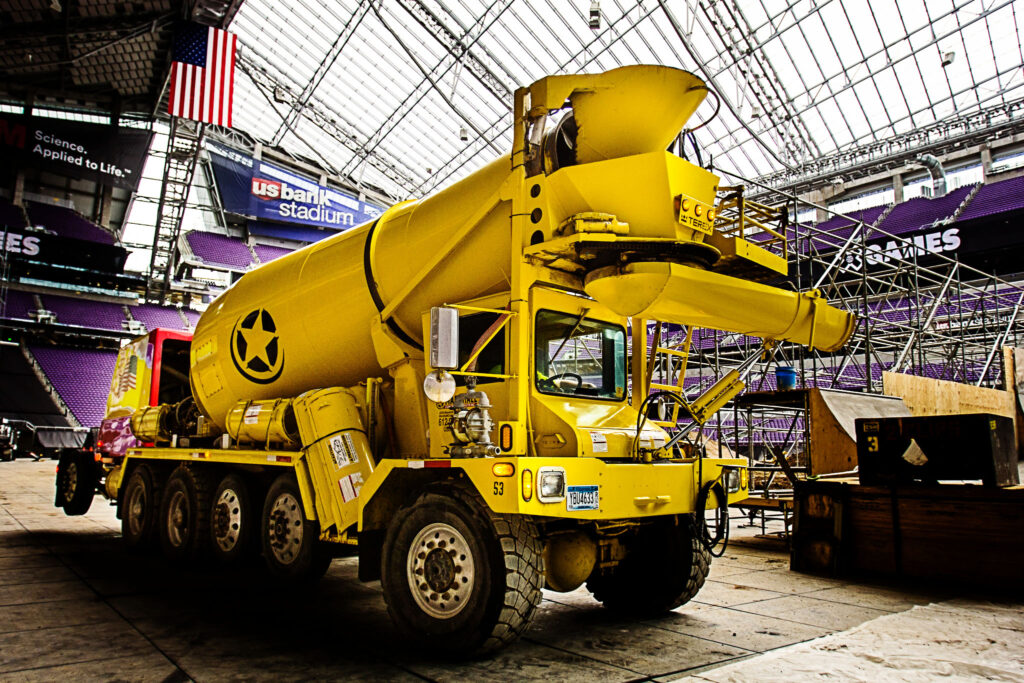 FRONT DISCHARGE TRUCKS Marshall Concrete Products Minneapolis and